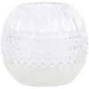 Best Chic Antique Kugelvase mit Rillen