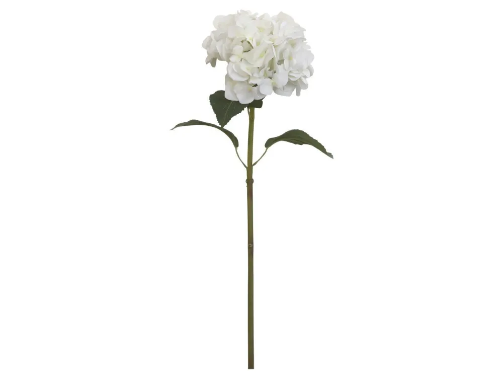 Hot Chic Antique Kunstblume Hortensie mit Blätter