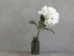 Hot Chic Antique Kunstblume Hortensie mit Blätter
