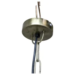 Outlet Chic Antique Lampe aus Rattangeflecht