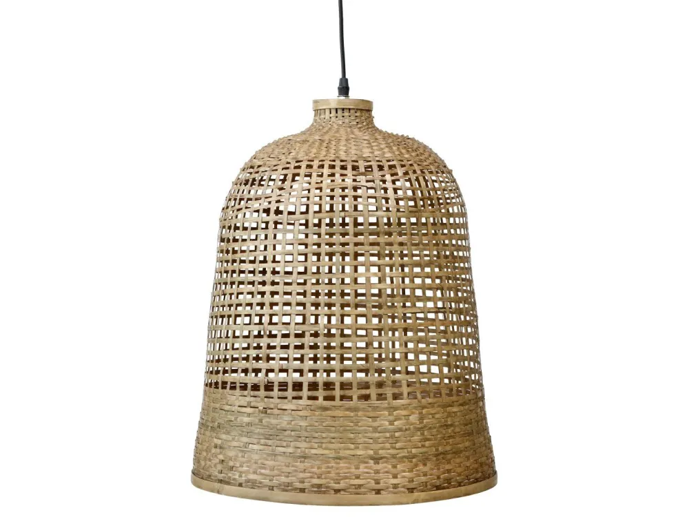 Sale Chic Antique Lampe geflochtenes Bambus
