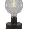 New Chic Antique Lampe mit gemusterter Glühbirne