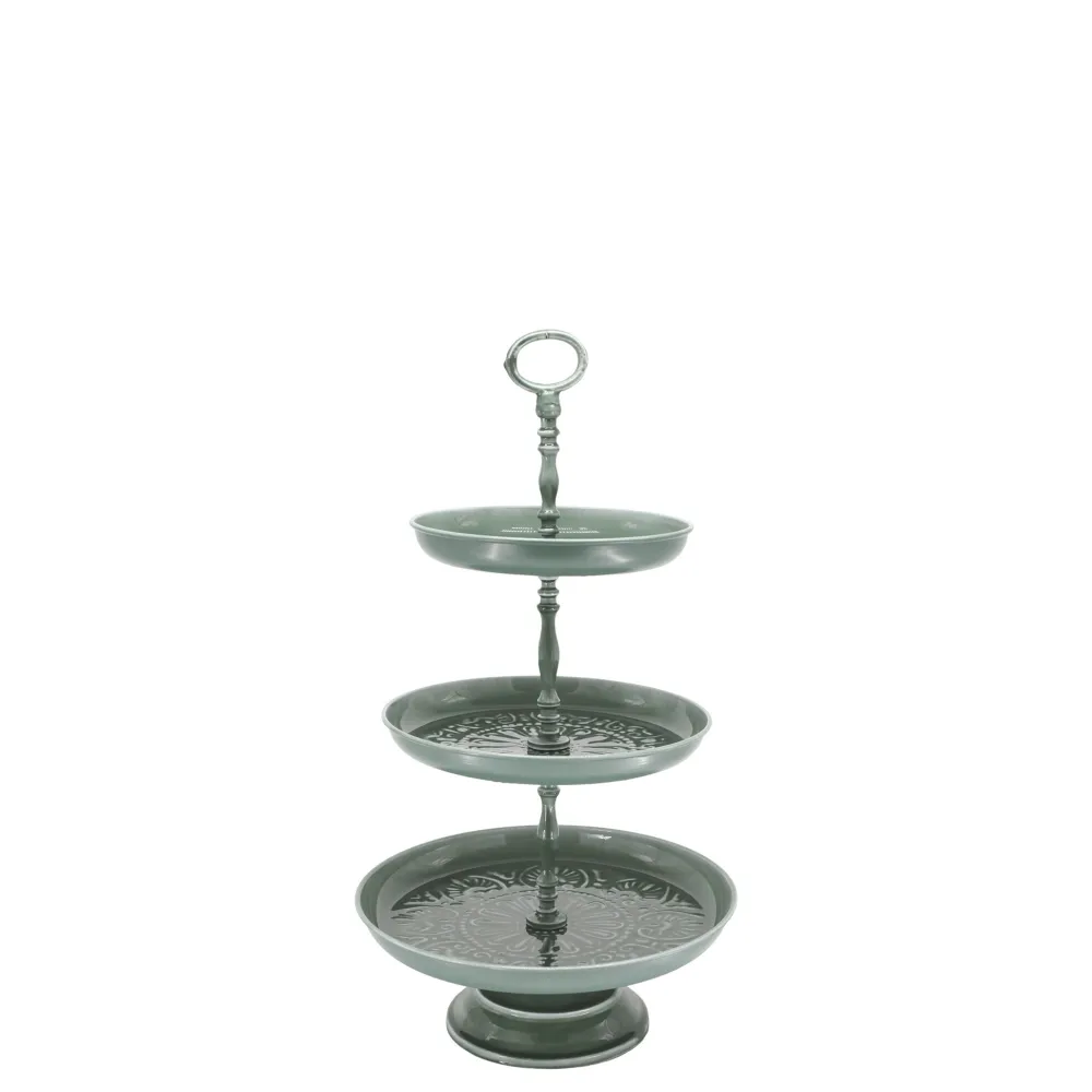 Chic Antique Landhaus Etagere mit Tabletts