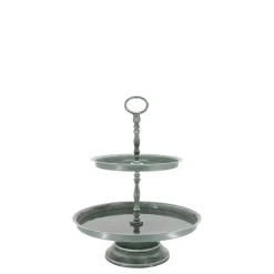 Chic Antique Landhaus Etagere mit Tabletts