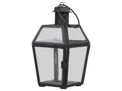 Online Chic Antique Laterne aus Eisen und Glas