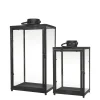 Online Chic Antique Laterne 2er Set aus Metall