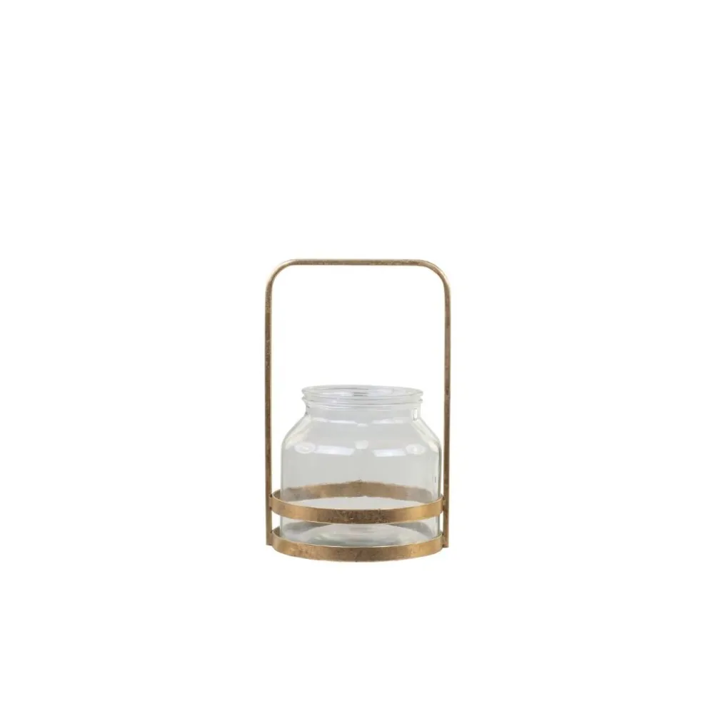 Chic Antique Laterne Factory mit Henkel aus Eisen