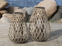 New Chic Antique Laterne geflochten