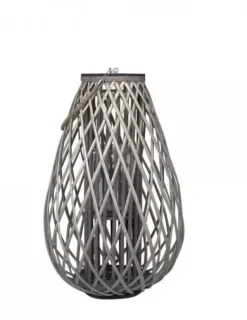 New Chic Antique Laterne geflochten