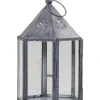 New Chic Antique Laterne mit Blumenmuster sechseckig