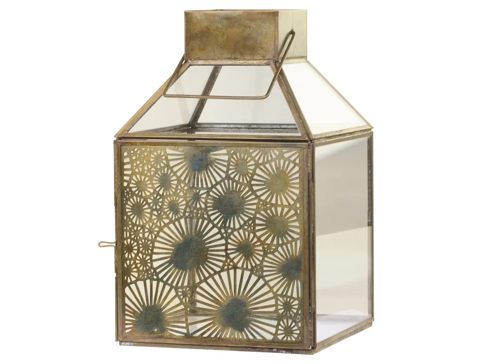 Clearance Chic Antique Laterne mit aufwendigem Muster