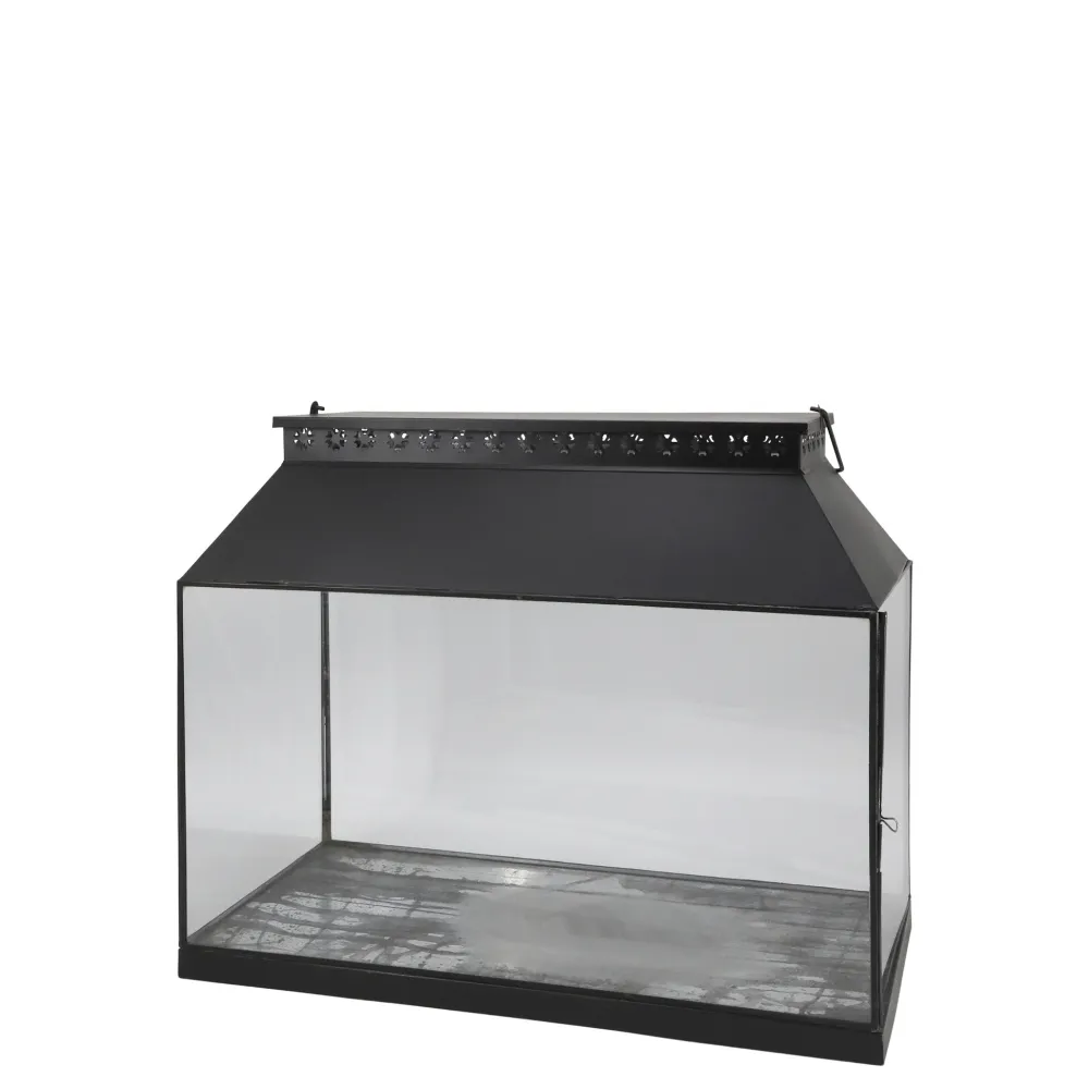 Outlet Chic Antique Laterne XXL mit Muster