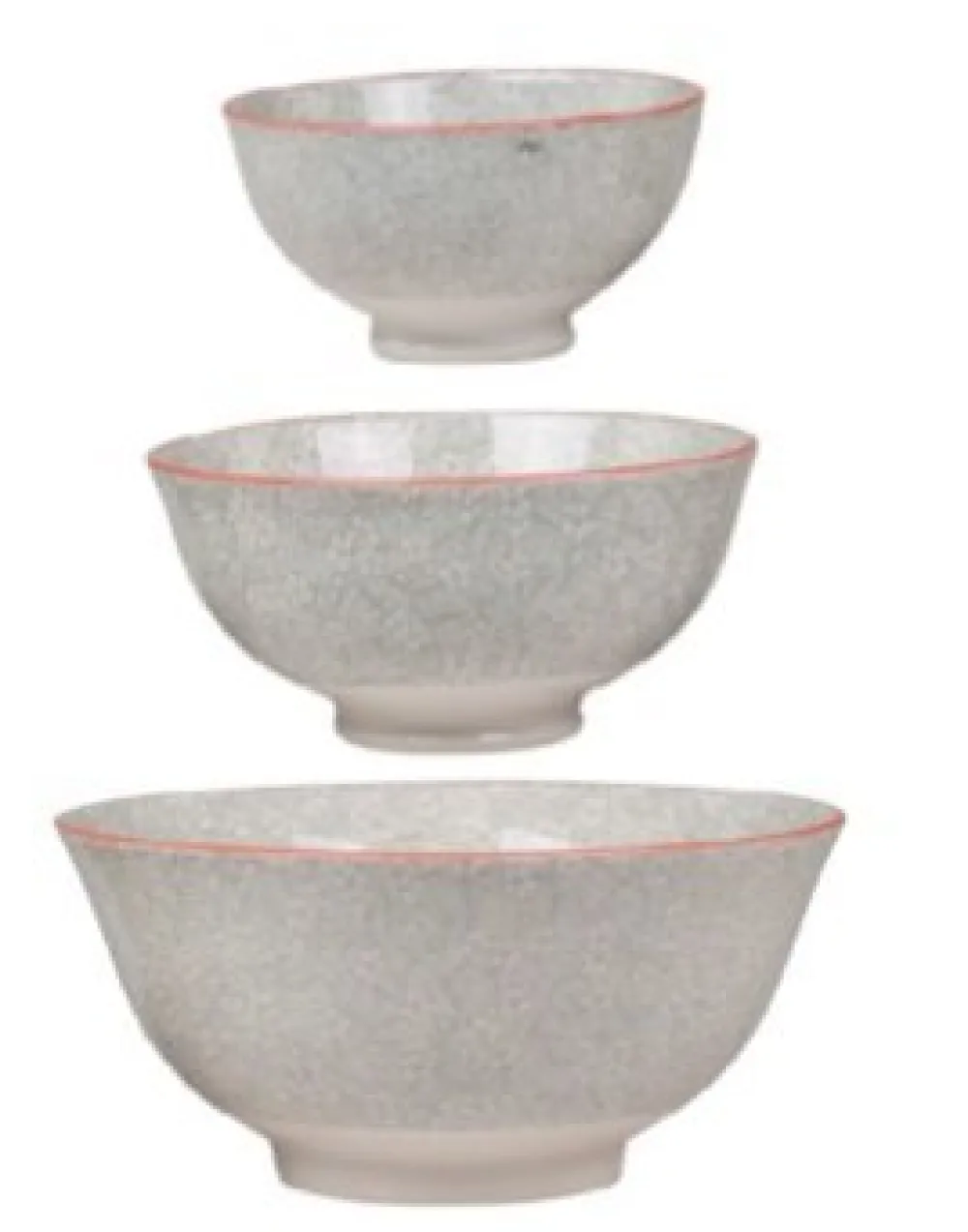 Sale Chic Antique Latteschüssel mit Muster 3er Set