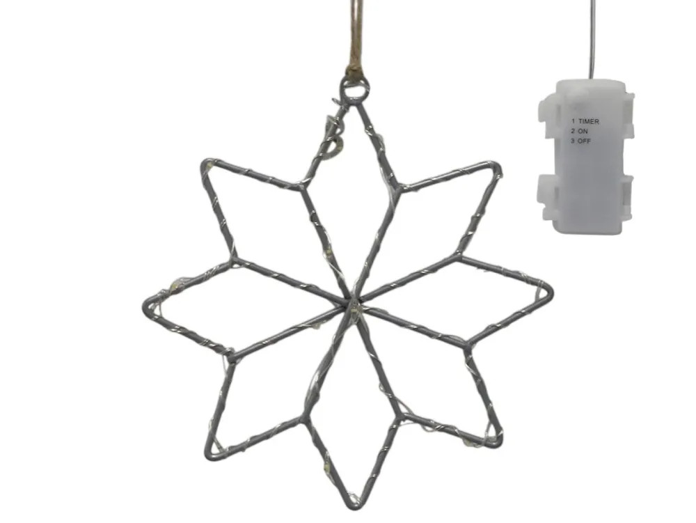 Online Chic Antique LED Stern drinnen & draußen
