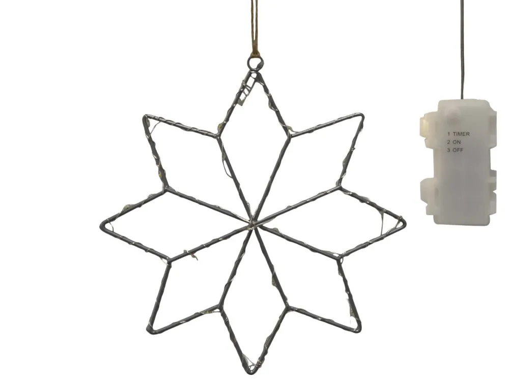 Online Chic Antique LED Stern drinnen & draußen