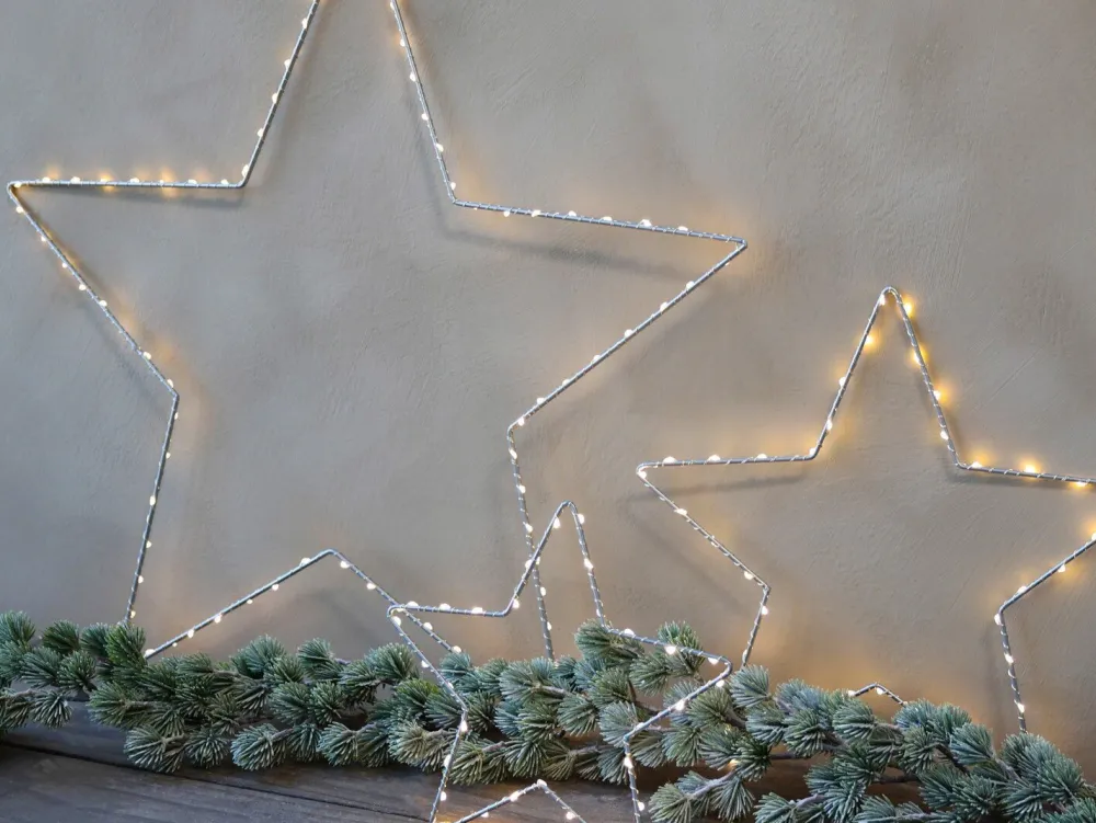 Clearance Chic Antique LED Weihnachtsstern drinnen & draußen