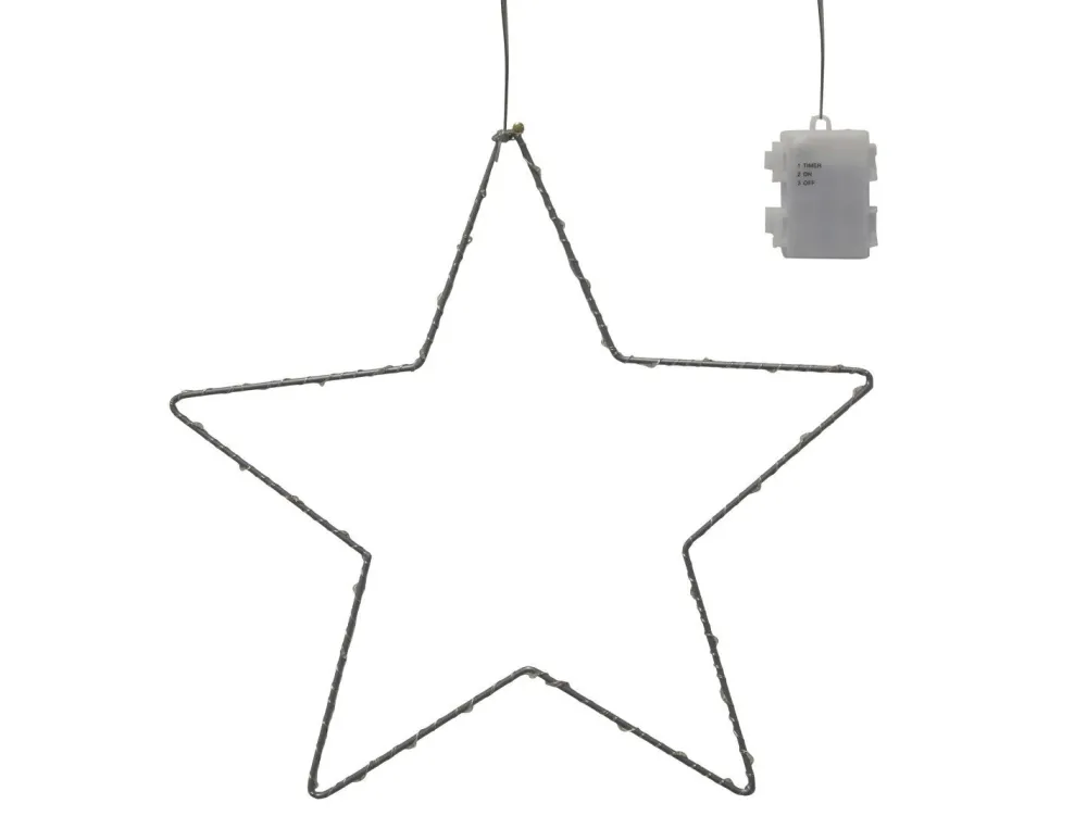 Clearance Chic Antique LED Weihnachtsstern drinnen & draußen