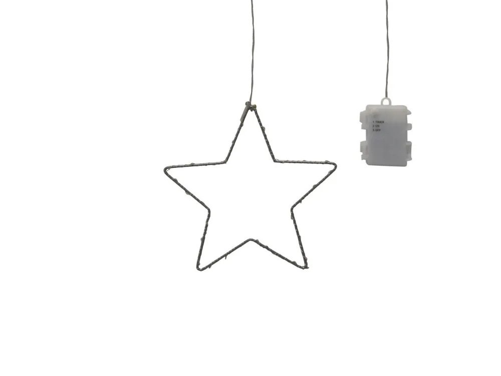 Clearance Chic Antique LED Weihnachtsstern drinnen & draußen