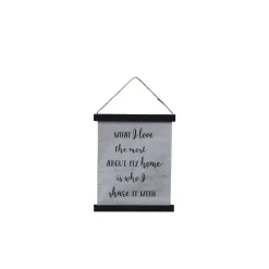 Best Chic Antique Leinwand Love mit Text zum Aufhängen