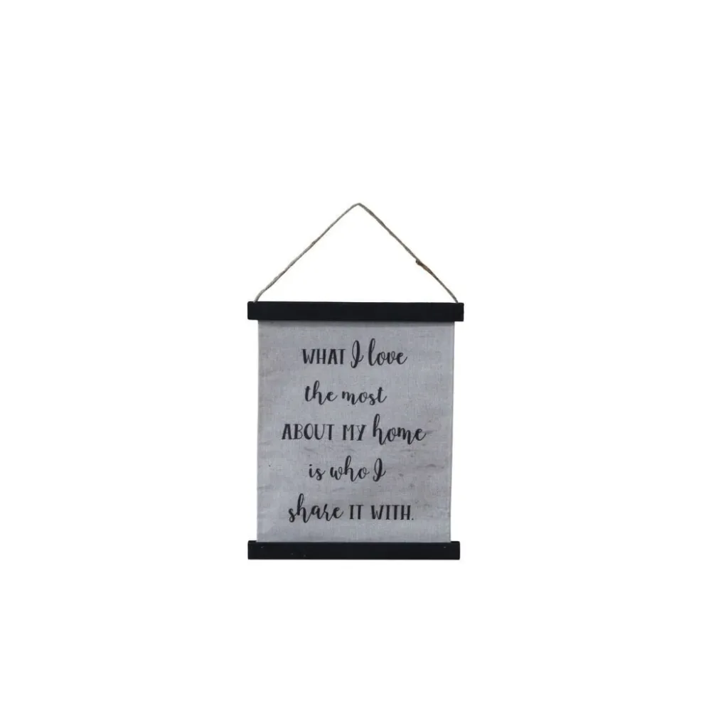 Best Chic Antique Leinwand Love mit Text zum Aufhängen