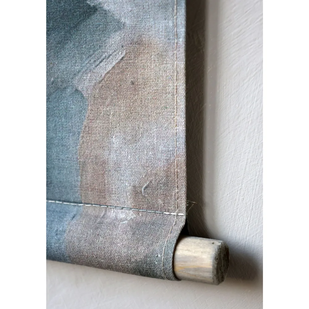 Outlet Chic Antique Leinwandbild zum Aufhängen mit Frau