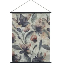 Discount Chic Antique Leinwandbild zum Aufhängen mit Blumen