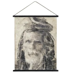 Online Chic Antique Leinwandbild zum Aufhängen mit Mann
