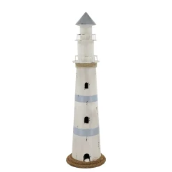 Online Chic Antique Leuchtturm mit LED