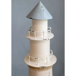 Online Chic Antique Leuchtturm mit LED