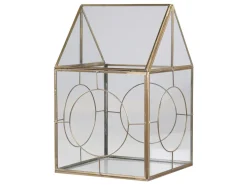 Discount Chic Antique Lichterhaus mit Dekor