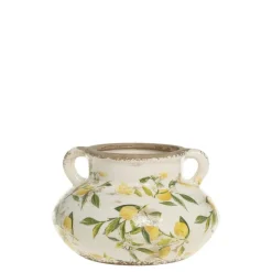 Online Chic Antique Limone bauchiger Blumentopf