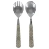Chic Antique Linas Salatbesteck mit Muster im Set