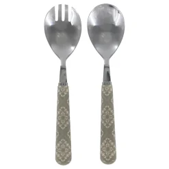 Chic Antique Linas Salatbesteck mit Muster im Set