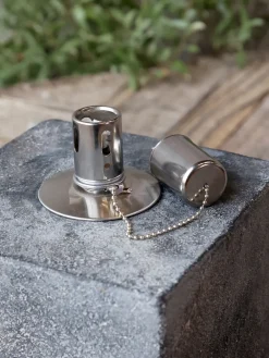 Online Chic Antique Öllampe im Zement