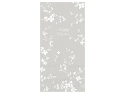 Online Chic Antique Längliche Serviette mit Blumen Happy Easter