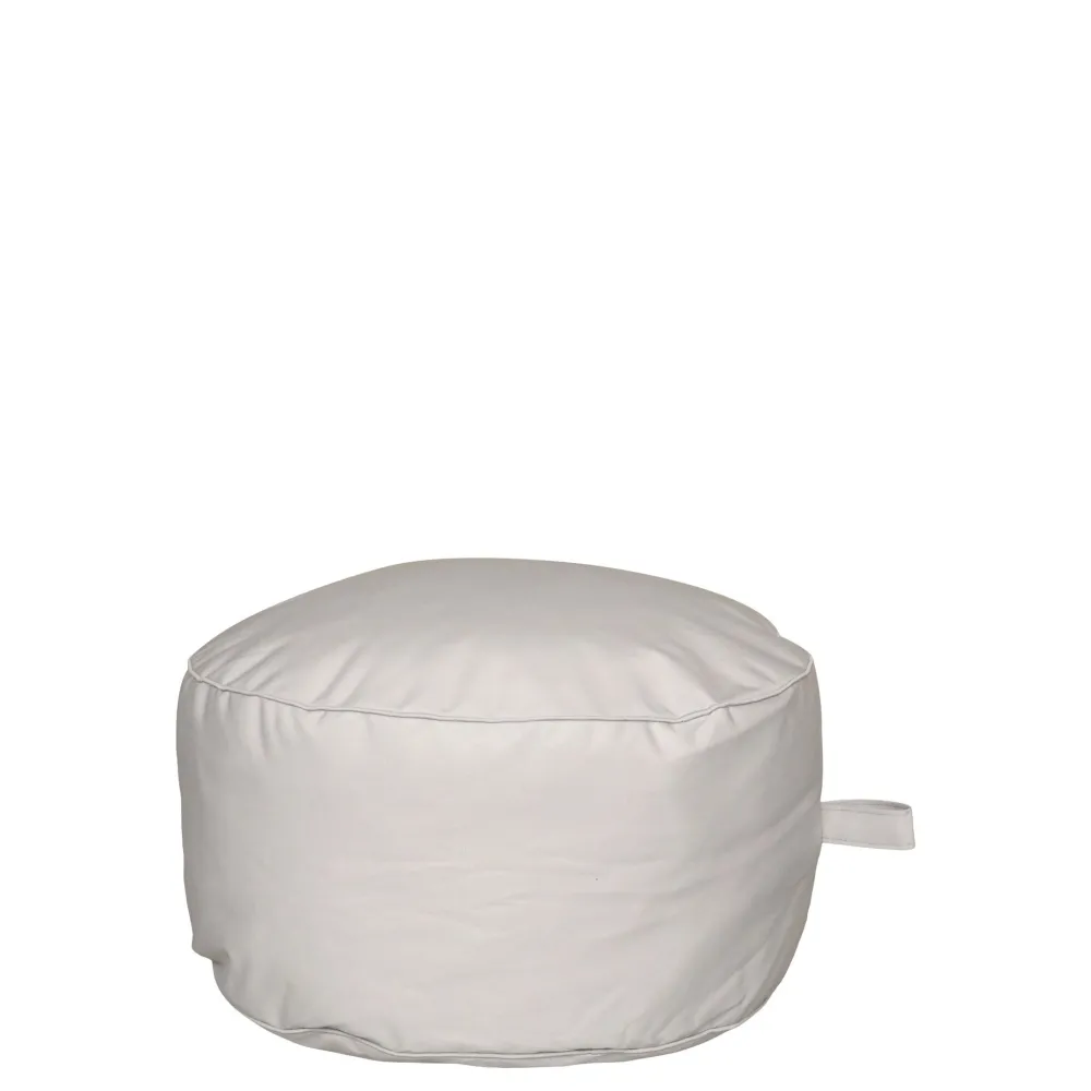 New Chic Antique Lounge Puff aus Nylon für Draussen