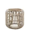 Online Chic Antique Loungetisch Rattan