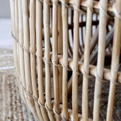Online Chic Antique Loungetisch Rattan