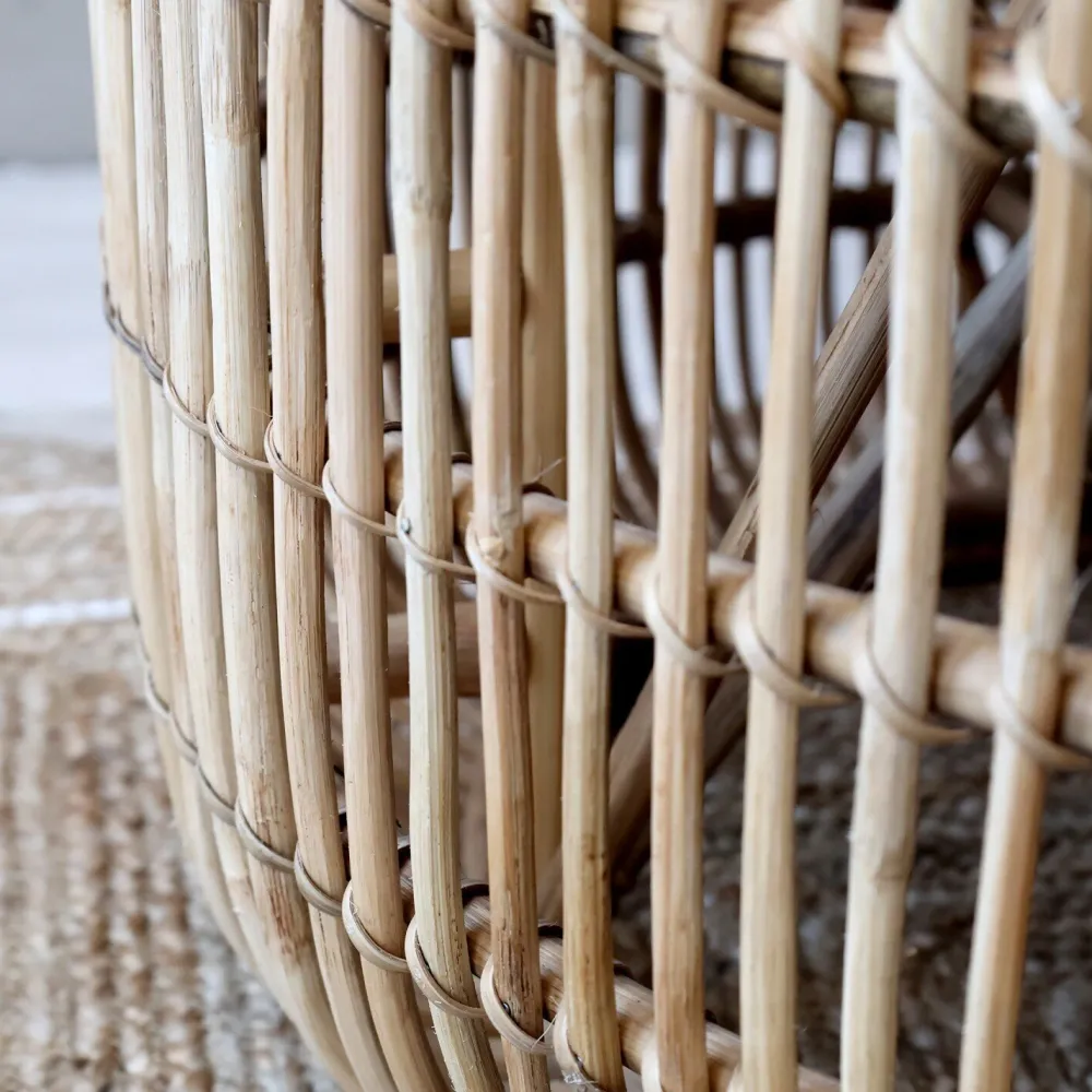 Online Chic Antique Loungetisch Rattan