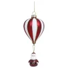 Hot Chic Antique Luftballon mit Weihnachtsmann zum Aufhängen