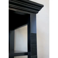 Outlet Chic Antique Marseille Vitrinenschrank mit 2 Türen, 4 Ablagen