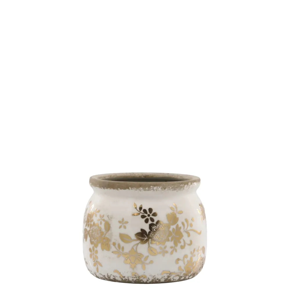 Chic Antique Melun Übertopf Anniversary Bauchig