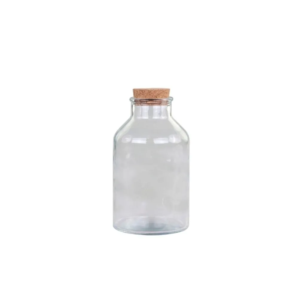 Discount Chic Antique Milchflasche mit Korkverschluss
