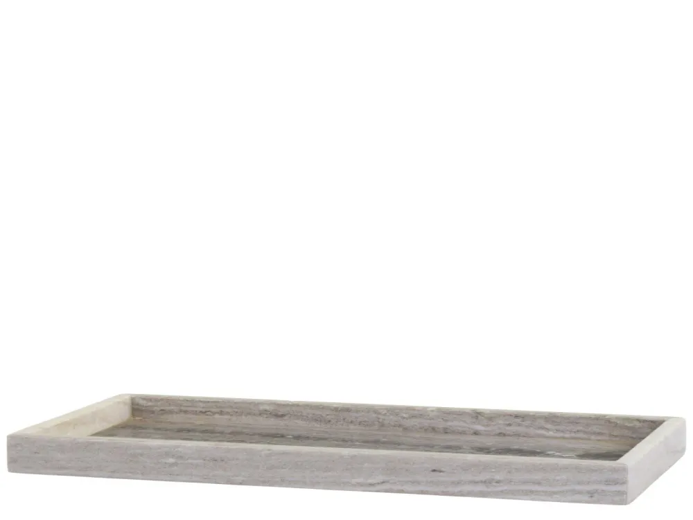Hot Chic Antique Morlaix Tablett aus Marmor rechteckig