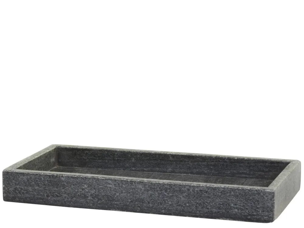 Hot Chic Antique Morlaix Tablett aus Marmor rechteckig