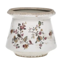 Online Chic Antique Nancy Blumentopf Typ 3 mit Blumenmotiv