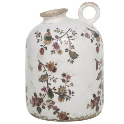 Online Chic Antique Nancy Vase mit Blumenmotiv