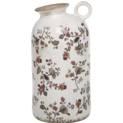 Online Chic Antique Nancy Vase mit Blumenmotiv
