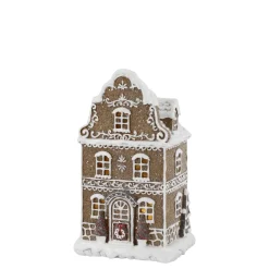 Best Chic Antique Noël Lebkuchenhaus Lichthaus mit LED