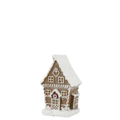 Outlet Chic Antique Noël Lebkuchenhaus mit LED